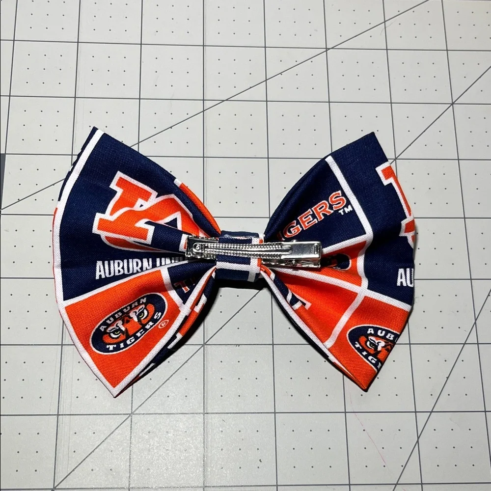 Auburn University Kids Bow Tie - Navy and Orange